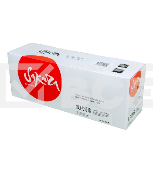 Картридж Sakura MLTD101S для Samsung ML-2160/65/67/68/SCX-3400/05/07, черный, 1500 к.