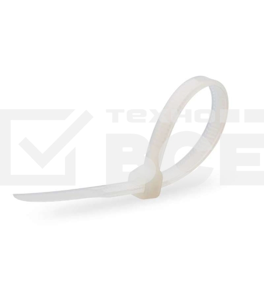 Нейлоновые стяжки FORTISFLEX КСС 3х100 мм белый 100 штук 49391