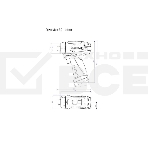 Дрель-шуруповерт Metabo PowerMaxx BS Basic Set 600080880, Аккумуляторный, 12В, 2 АКБ, Кейс, фото4