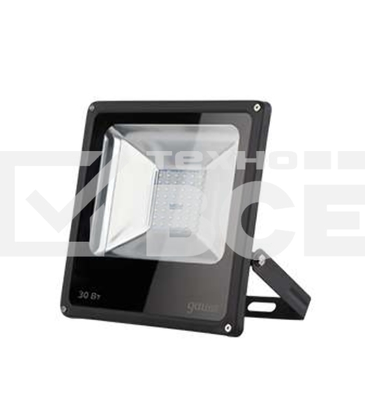 Прожектор светодиодный GAUSS 613100330LED 30W IP65 6500К черный 1/10
