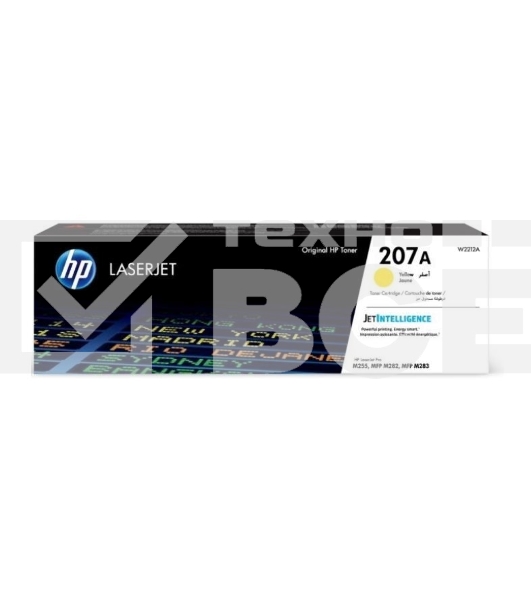 Картридж лазерный HP 207A желтый для M255/MFP M282/M283 1250 стр