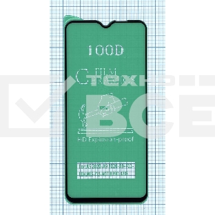 Керамическая пленка (стекло) для OPPO A8/ A5(2020)/ A9(2020) черный