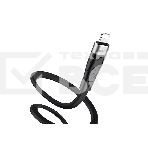Кабель HOCO USB X53 Angel для Lightning, 2.4А, 1м, черный, фото 1