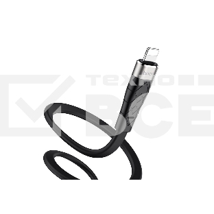 Кабель HOCO USB X53 Angel для Lightning, 2.4А, 1м, черный