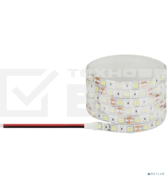 Лента светодиодная ЭРА Б0059913 LS5050 -14,4-60-12-4000K-IP65-1 year-5m дневной белый 5м