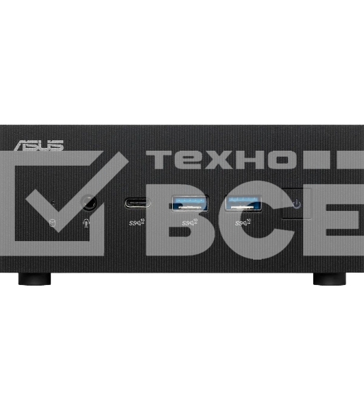 Компьютер платформа для ПК Asus MINI PC BAREBONE Ultra-compact Intel Core i7-13700H Processor, 35W TDP, Iris Xe Graphics, 2xDDR5 SO-DIMM (Max.32GBx2), 1xM.2 2280 PCIe Gen4x4 (support 256GB-2TB), 1x2.5