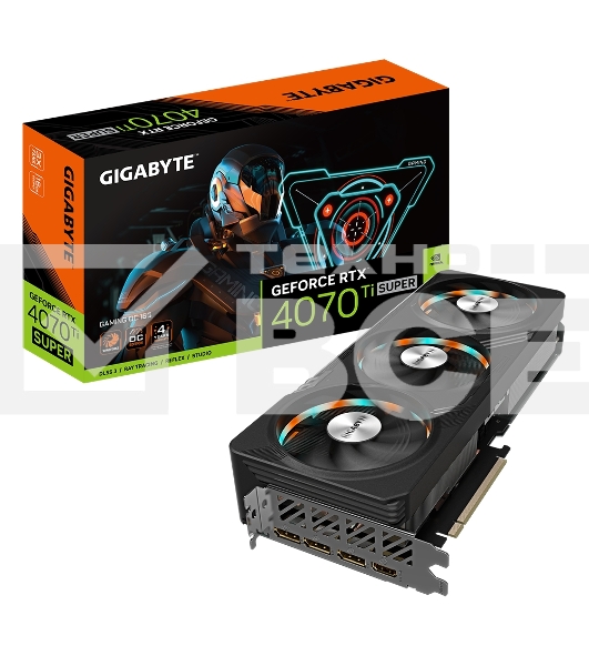 Видеокарта Gigabyte GV-N407TSGAMING OC-16GD RTX4070Ti SUPER GAMING OC 16GB RTL