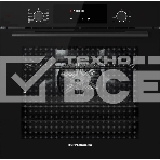 Встраиваемый духовой шкаф Kuppersberg HF 609 B, High-Tech, объем 80 л, 10 режимов работы, телескопические направляющие, цифровой таймер, 2 стекла в дверце, утапливаемые переключатели, энергоэффективность А, цвет черный, фото4