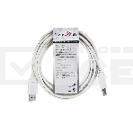 Кабель AM/BM USB2.0 3м Telecom USB 2.0 A-->B 3.0m, белый/серый, TC6900-3.0M, фото4