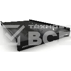Полка Hyperline TSH3L, стационарная, 1U, 485х300 мм (ШхГ), для шкафов, цвет: чёрный, фото 1