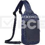Рюкзак слинг мужской Piquadro Orion CA6625S136/BLU синий ткань/натур.кожа, фото3