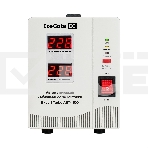 Стабилизатор напряжения ExeGate Expert Turbo AST-1500 (1500ВА, вход 80-260В, двойная цифр. индикация вход/вых. напряжения, выход 220В±8%, КПД 98%, 5 уровней защиты, задержка, усиленный метал. корпус, 2*Schuko, RTL), фото2