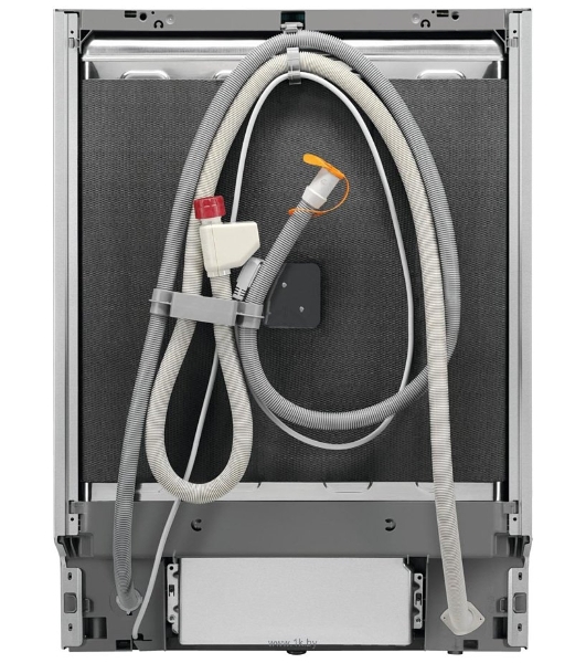 Встраиваемая посудомоечная машина ELECTROLUX EEG88600W/Встраиваемая полногабаритная посудомоечная машина, загрузка на 14 комплектов посуды, сенсорное управление, 8 программ, 59.6x56x82 см, черный, сушка: с открыванием дверцы, индикация на полу: проекция дисплея