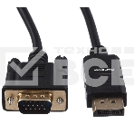 Кабель GoPower DISPLAYPORT-VGA 1.8M 00-00027497 черный, фото2