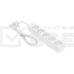 Удлинитель 5 гнезд, 1,5 м, 3х0,75 мм², с/з, белый PROconnect, фото5