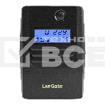 Источник бесперебойного питания ExeGate Smart LB-400.LCD.AVR.4C13 (400VA/240W, LCD, AVR, 4*C13, батарея 12V 4.5Ah, Black), фото16