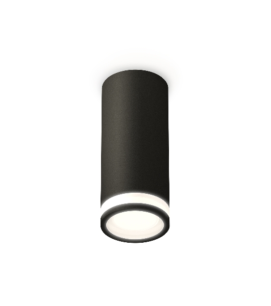 Светильник Ambrella Light XS7443012 SBK/FR черный песок/белый матовый MR16 GU5.3 (C7443, N7121)