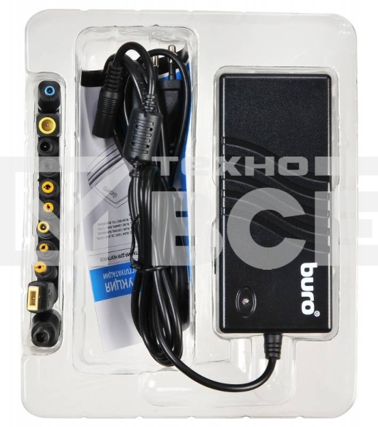 Блок питания Buro BUM-1127H70 ручной 70W 12V-24V 11-connectors от бытовой электросети