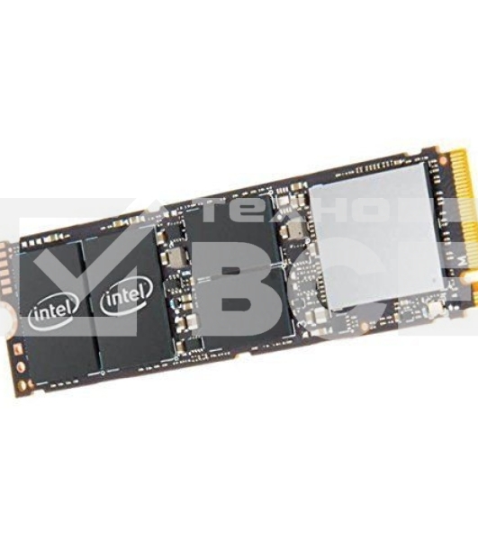 Накопитель SSD Intel 760p Series, 256Gb, M.2 2280, PCIe 3.0 x4, NVMe, R/W 3210/1315