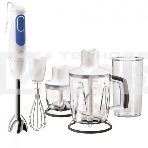 Блендер погружной Braun MQ3045 APERITIVE 700Вт белый/синий, фото 1