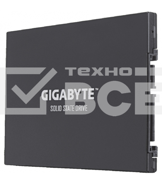 Накопитель SSD Gigabyte, 256Gb, 2.5', SATA III, R/W 520/500