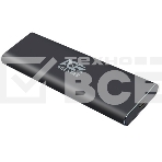 USB 3.1 Type-C Внешний корпус M.2 NVME (M-key) AgeStar 31UBNV1C (GRAY), алюминий, черный, фото2