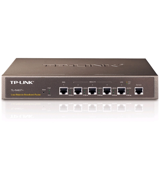 Маршрутизатор TP-Link SMB TL-R480T+ для ср.бизнеса 1WAN+4LAN 10/100Mb/s,Intel IXP 266MHz, Firewall,NAT,VPN