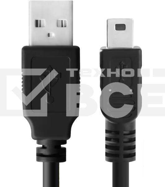 Кабель Greenconnect Кабель интерфейсный USB 2.0 1.8m Premium AM/mini 5P, 28/28 AWG двойное экранирование, антифриз, черный