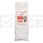 Хомут кабельный Rexant 67-0250 3.6х250 тройной замок нейл. бел. (уп.100шт), фото 1