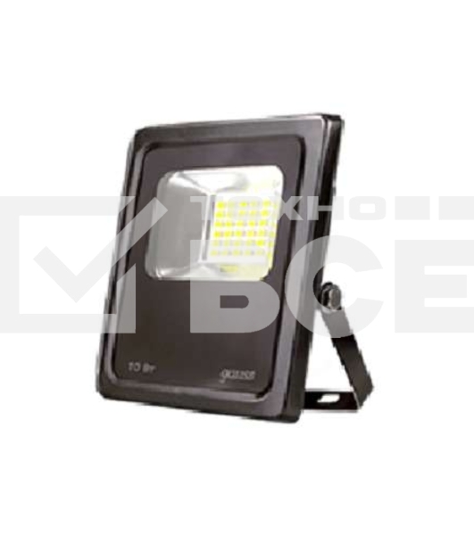 Прожектор светодиодный GAUSS 613100310 LED 10W 700lm IP65 6500К черный 1/60