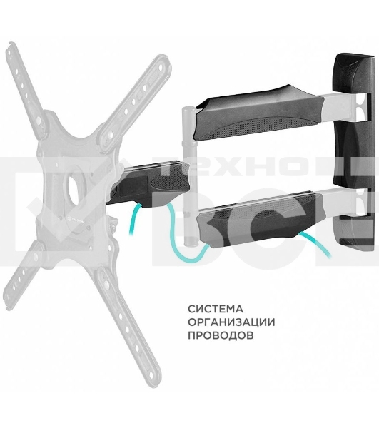 Кронштейн ONKRON NP40 черный 32-65