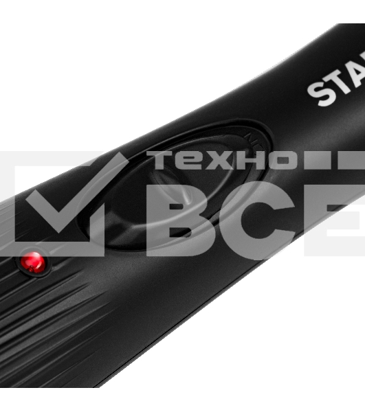 Щипцы Starwind SHS 7035 30Вт макс.темп.:200С покрытие:турмалиновое черный/фиолетовый
