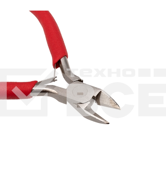Кусачки для точных работ Rexant 115 мм никелированные, авторазжим, обливные рукоятки