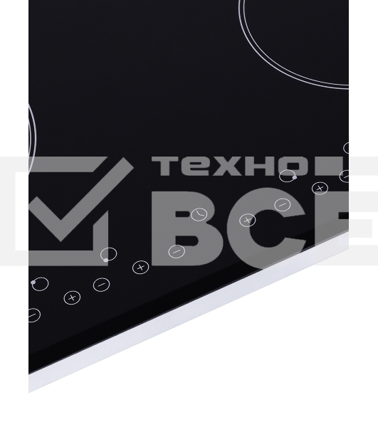 Варочная поверхность Hyundai HHE 6450 BG черный