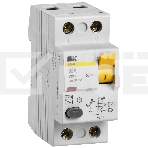 Выключатель дифференциального тока (УЗО) Iek MDV10-2-063-030 ВД1-63 2Р 63А 30мА ИЭК, фото3