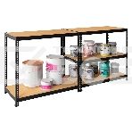 Стеллаж Практик SBL 180KD пол.:5 разборная 1803x1200x400мм антрацит (S24499375309), фото3