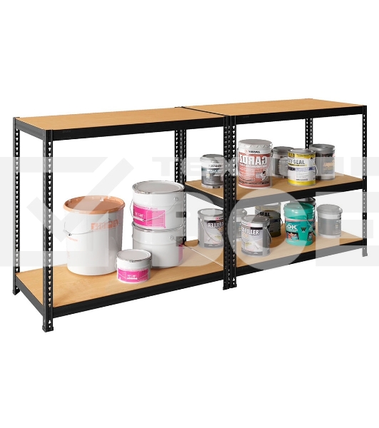 Стеллаж Практик SBL 180KD пол.:5 разборная 1803x1200x400мм антрацит (S24499375309)