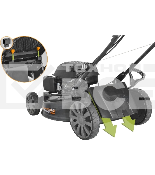 Газонокосилка роторная Carver LMG-4256DMS (01.024.00023) 4200Вт