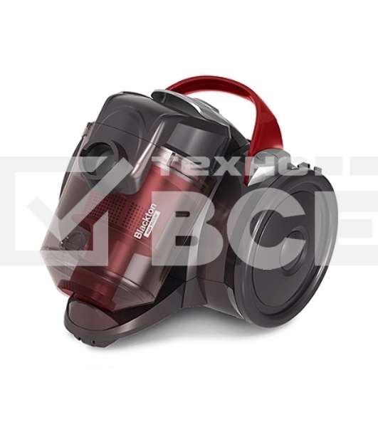 Пылесос Blackton Bt VC1403C черный/красный, 350/1400 Вт, уборка сухая, пылесборник контейнер, 2 л