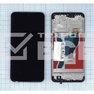 Дисплей для Samsung Galaxy A10S SM-A107F (TFT) черный с рамкой