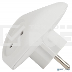 Разветвитель ЭРА 3-м SPx-3-W без заземл. 10А бел., фото3