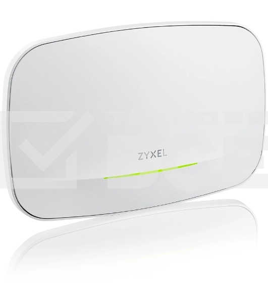 Точка доступа Zyxel NebulaFlex NWA130BE, WiFi 7, 802.11a/b/g/n/ac/ax/be (2,4 и 5 ГГц), MU-MIMO, антенны 2x2, до 688+4320 Мбит/с, 2xLAN 2.5GE, PoE