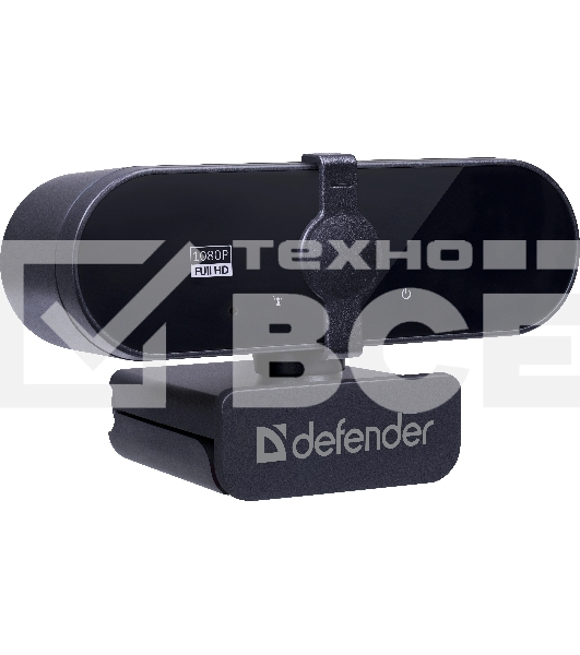 Камера-Web Defender G-lens 2580 black (2МП, FullHD 1080p, MIC, 86,1°)