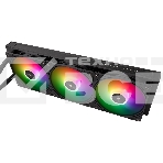 Водяное охлаждение для процессора Thermalright Frozen Warframe SE 360 ARGB Black (360mm, LED temp., Black, ARGB/ Fans: 3x120mm, 70.84CFM, 29.8dBA, 2000RPM/ Pump height 59mm, Rad thickness 27mm/ S: 1851, 1700, 1200, 115X, AM5, AM4), фото18