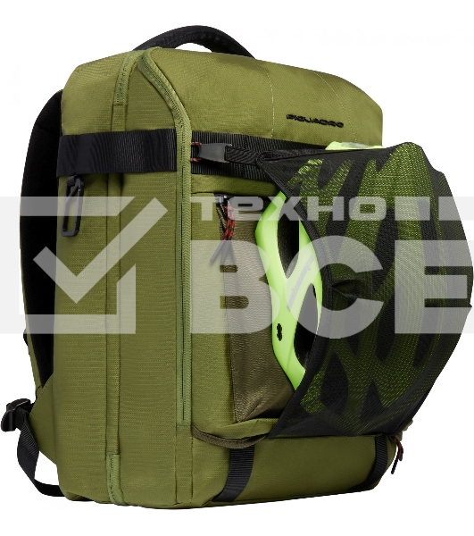 Рюкзак мужской Piquadro Arne CA6691S125/VE хаки ткань