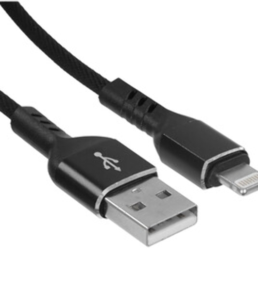 Кабель PERFEO для iPhone, USB - 8 PIN (Lightning), черный, 1 м, бокс (I4316)