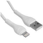 Кабель USB HOCO X37 Cool, USB - Lightning, 2.4А, 1м, белый, фото2