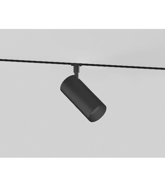 Трековый светильник GL2310 BK черный IP20 18W 3CCT 3000/4200/6400K 48V D55*120