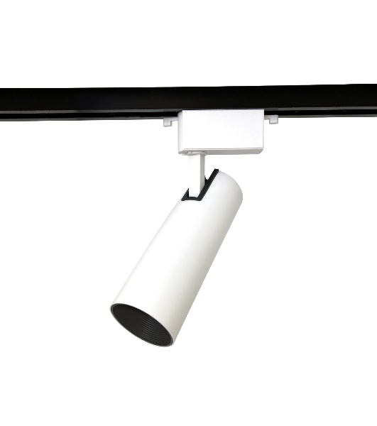 Трековый однофазный светодиодный светильник Ambrella light GL5853 WH/BK белый/черный LED 30W 4200K 24°