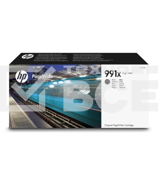 Картридж струйный HP 991X черный PageWide Cartridge